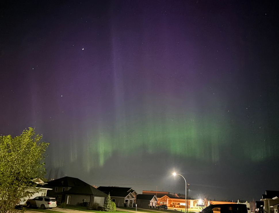 Breathtaking northern lights on Friday in the Southeast